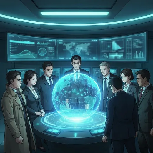 MI6 intelligence briefing.