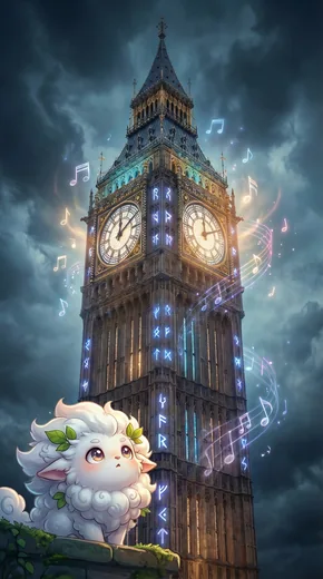 Nimbus beneath New Big Ben.