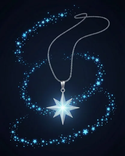 Thyia, the star-shaped pendant.