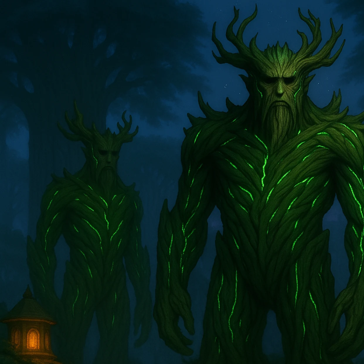 Existing illustration of Grove Guardians.