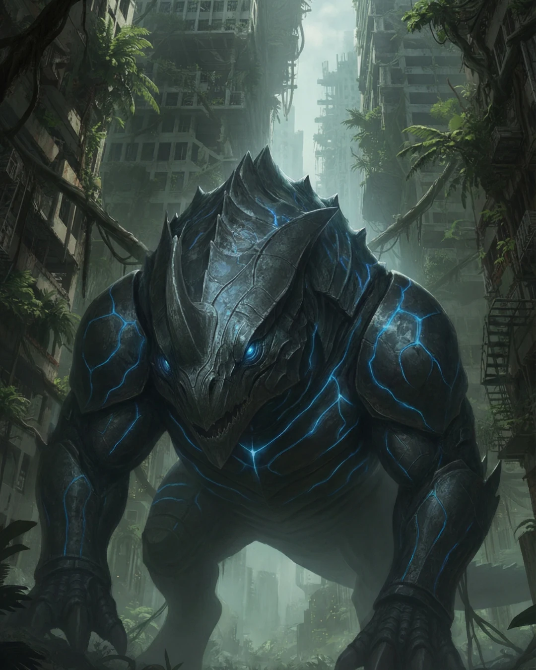 Existing illustration of Iron Bloom Behemoth.