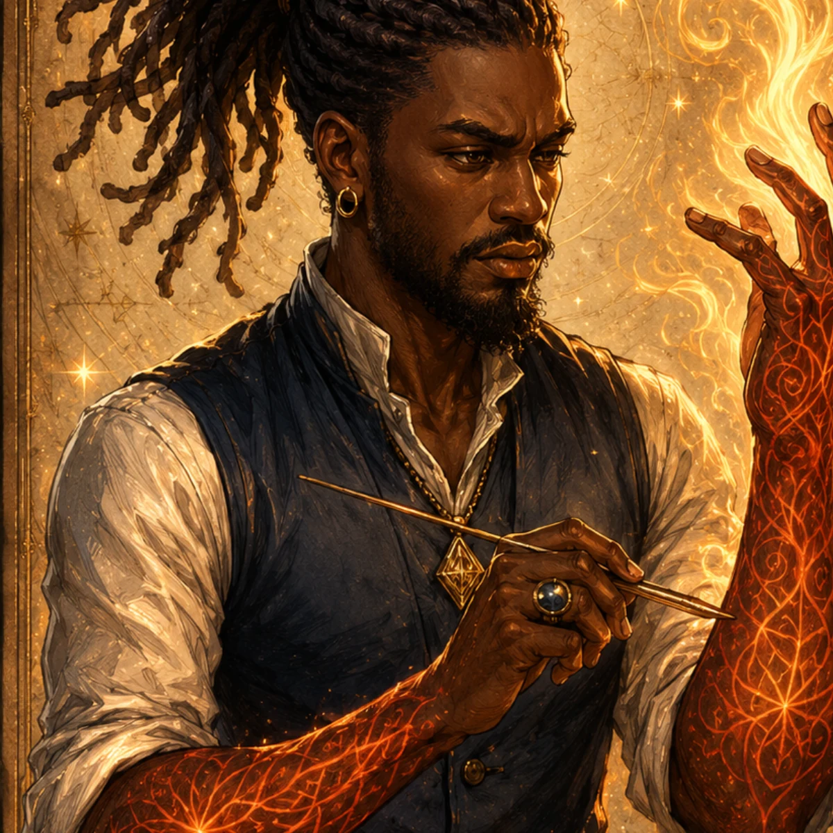 Existing illustration of Kartel Hammond.