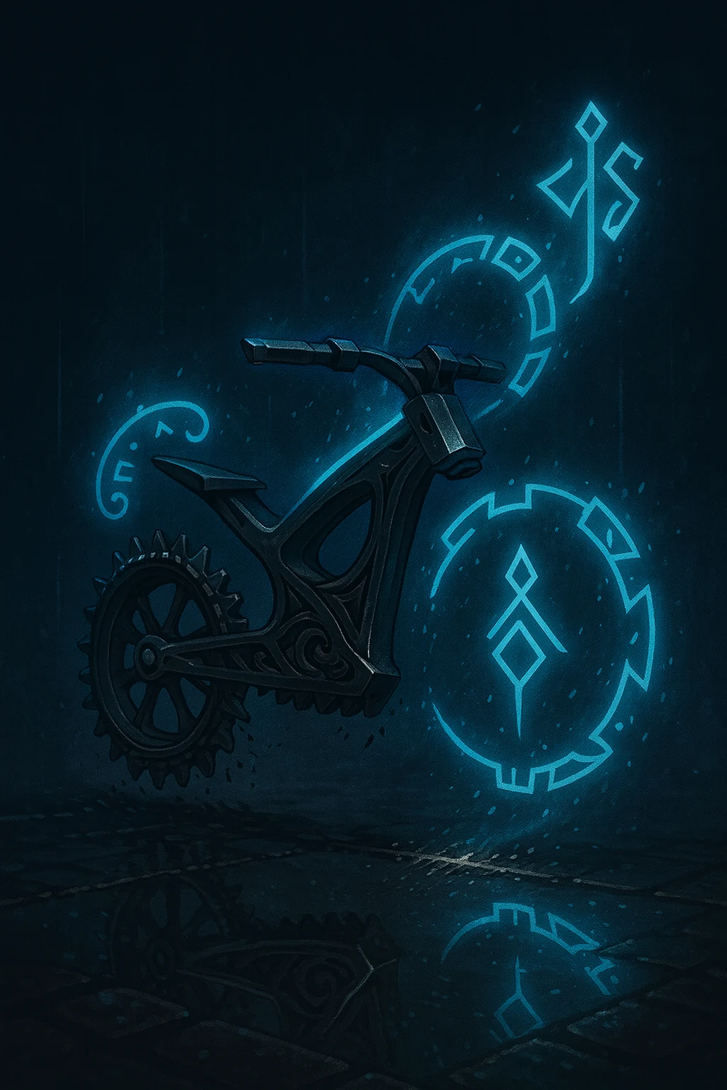 Existing illustration of Rune Rider.