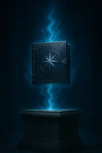 Existing illustration of The Silver Cloud Grimoire.