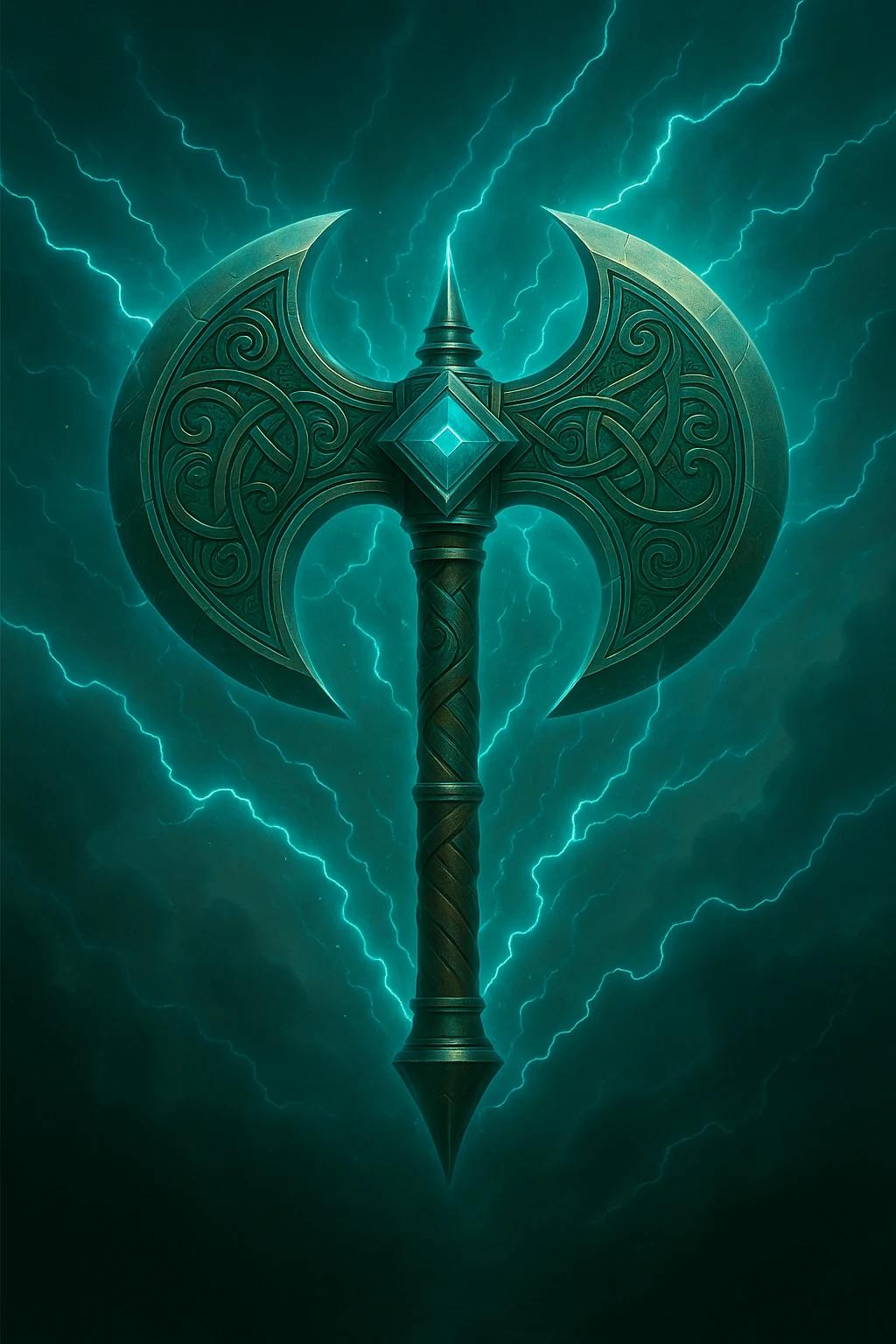 Existing illustration of Stormcleaver.
