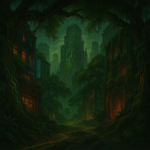 Existing illustration of The Urban Jungle.