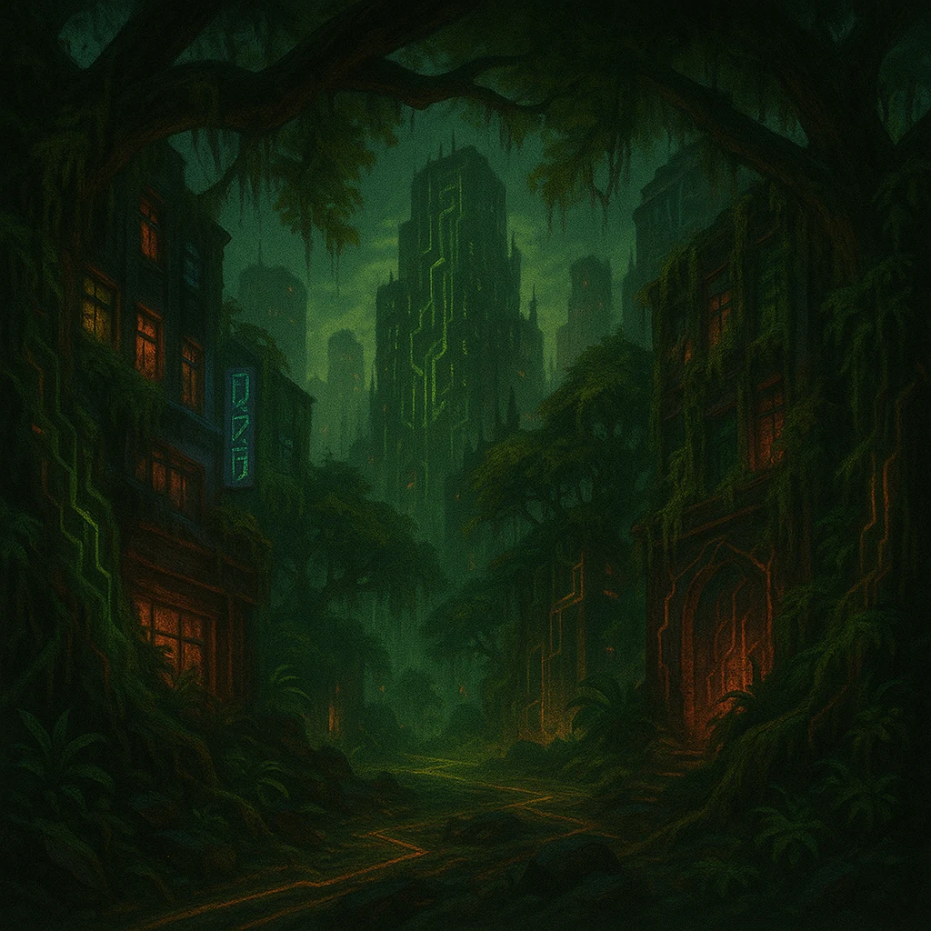 Existing illustration of The Urban Jungle.