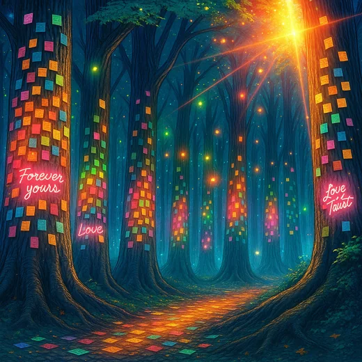 Existing illustration of Wooburn Forest.
